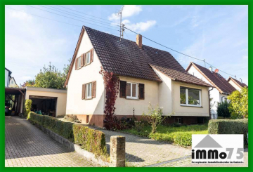 freistehendes Einfamilienhäusle auf Traumgrundstück in ruhiger Sackgasse, 75433 Maulbronn, Einfamilienhaus