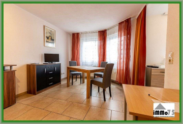 schickes voll möbliertes 1,5 Zimmer Appartement in zentraler ruhiger Lage, 75175 Pforzheim, Etagenwohnung