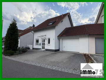 Familienglück in Lomersheim – Modernes Einfamilienhaus mit Garten, Terrasse und Garage, 75417 Mühlacker Lomersheim, Einfamilienhaus