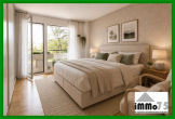 modernisierte 3,5-Zimmer-Eigentumswohnung -sofort bezugsfertig- - Schlafzimmer KI überarbeitet