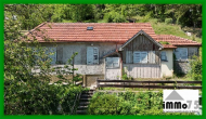 Panoramablick & Freiraum: Einzigartiges Terrassen-Anwesen mit zwei Häusern! Großes Grundstück - Aussenansicht hinteres Haus